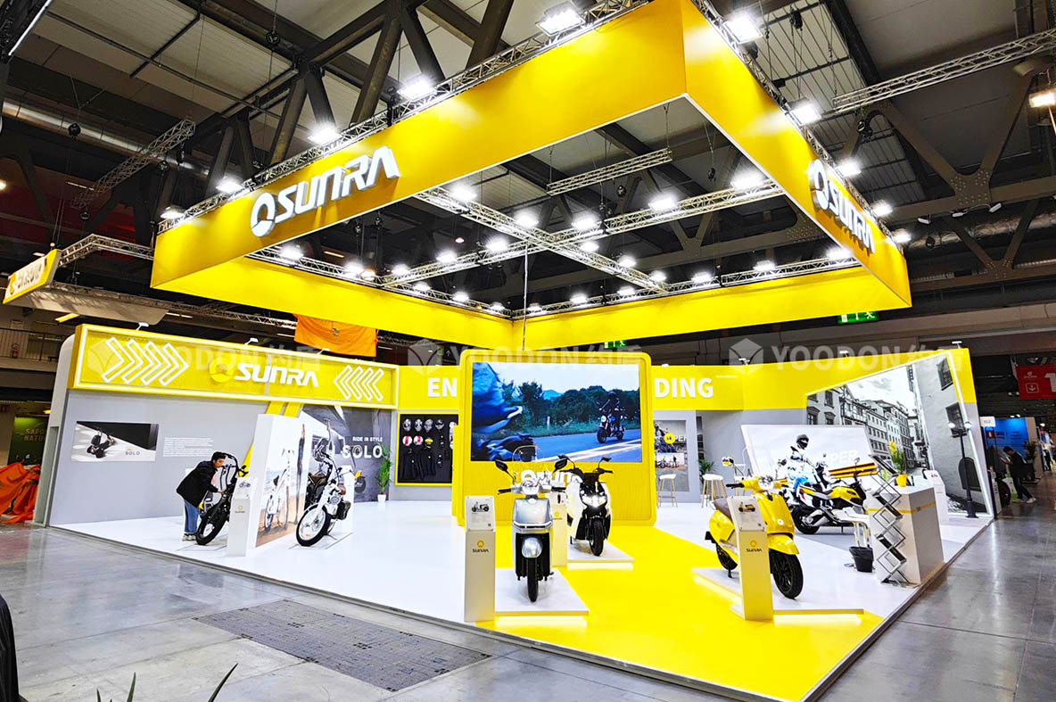 電子消費品展臺搭建